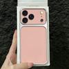 Premium Executive Leather Case for iPhone 18ProMax 18Pro 17 ProMax Large Window Lens Protector Cover