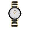 Women's Diamond-Set Quartz Watch with Steel Band - Elegant Imitation Tungsten Steel Design