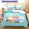 3pcs LankyBox Bedding Set Duvet Cover Closure Includes 1 Duvet Cover & 2 Pillowcases, Soft and Comfortable for All Seasons.