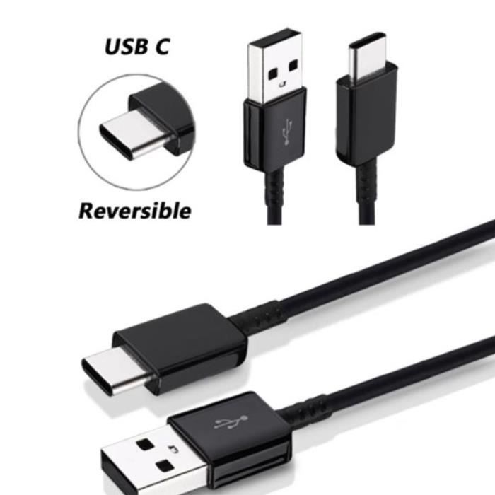 Câble USB Type-C - E.F.CONNECTION - 1 Mètre - Noir - Compatible Xiaomi 15 14 13 12, 11, Redmi Note 11/12/13/14