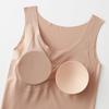 Gunze Kirei Labo Bra Top Cupped Tank Warm Innerwear for Dry and Sensitive KL9858N (Seamless), Moisture-Wicking, Heat-Generating, Brushed, Warm, Top,