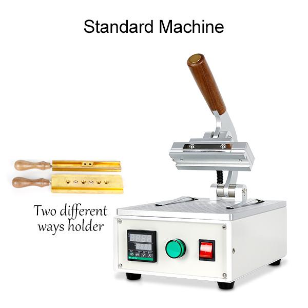 

ZONESUN Custom Logo Hot Stamping Machine, Numerical Temperature, Paper Bag, Book Cover, Heat Press Machine, Letter Pattern 110 volts Standard Machine