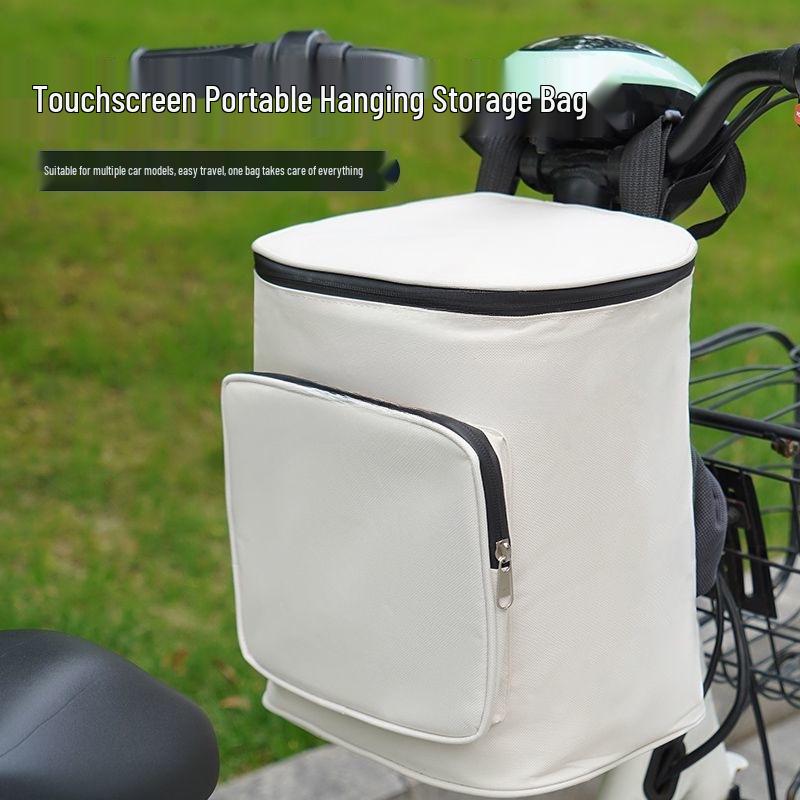 Electric Vehicle Trunk Helmet Storage Bag & Battery Motorcycle Tail Box