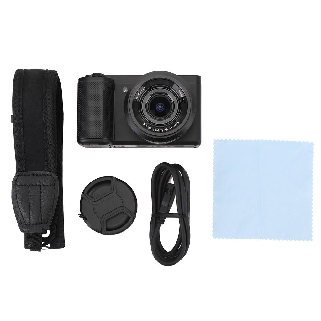 Speilløst kamera 5K HD 64MP WiFi 3,2-tommers roterbar berøringsskjerm Intelligent fokusering G930