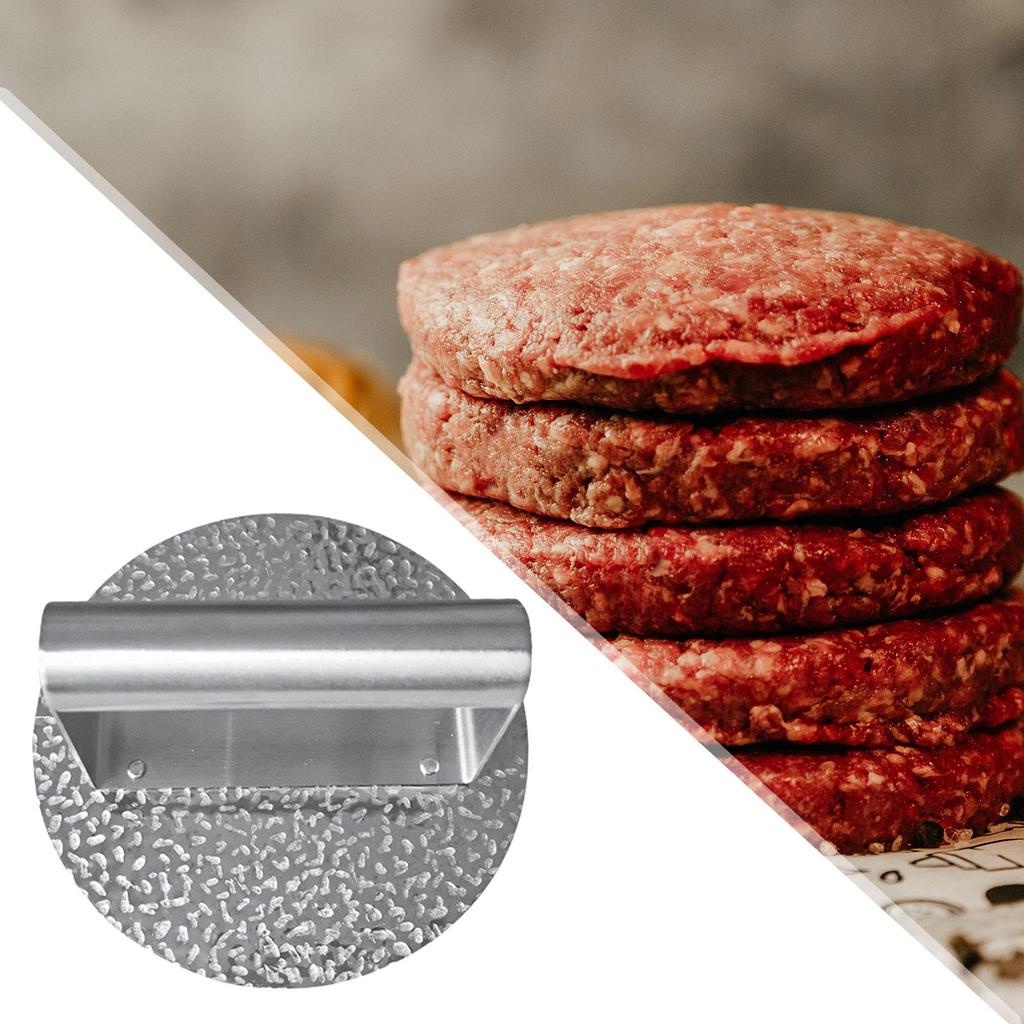 Round Burger Presses Hamburger Patty Maker Professional Nonstick Smooth Grill Cooking Smasher Meat