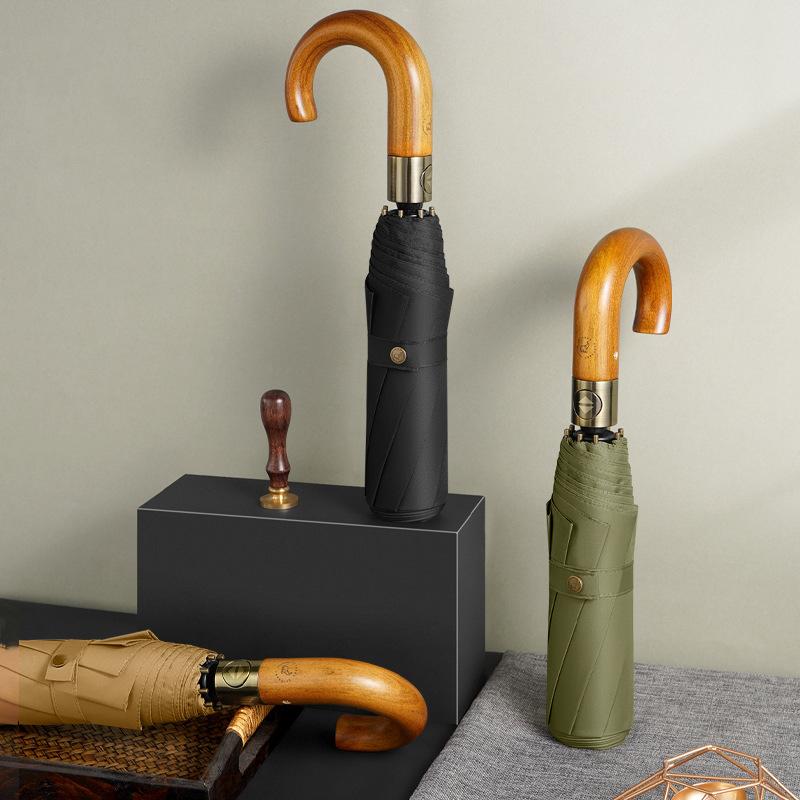 Windproof Umbrella for Women, Strong Big Automatic Umbrella Luxury, 8 Ribs Golf Big Umbrella Automatic Strong, Free Shipping