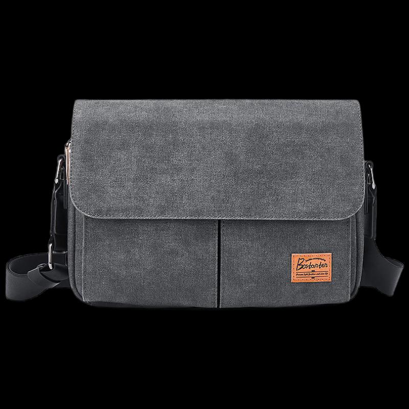 Bostanten Men s Retro Canvas Crossbody Messenger Bag