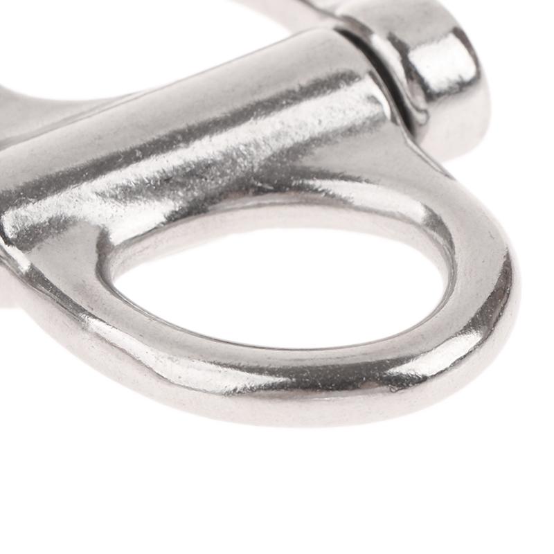 316 Stainless Steel Fixed Snap Shackles Bail Snap Shackles With Quick Release Pin
