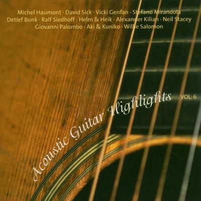 CD VARIOUS - Acoustic Guitar Highlights Vol.6 31913552 Acoustic Music  2005 Germany Blues Used