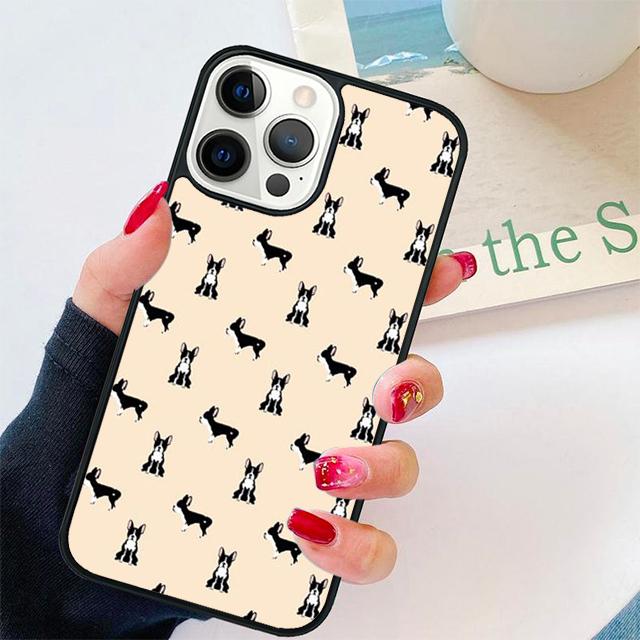 Masked Frenchie French Bulldog Puppy Phone Case Cover For iPhone 17 Air 15 16e 14 13 12 Pro Max 11 Pro Max Plus