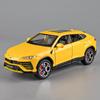 1/24 Lambos URUS Bison SUV Coupe Alloy Car Model Sound and Light Simulation Car Decoration Collection Toy Gift