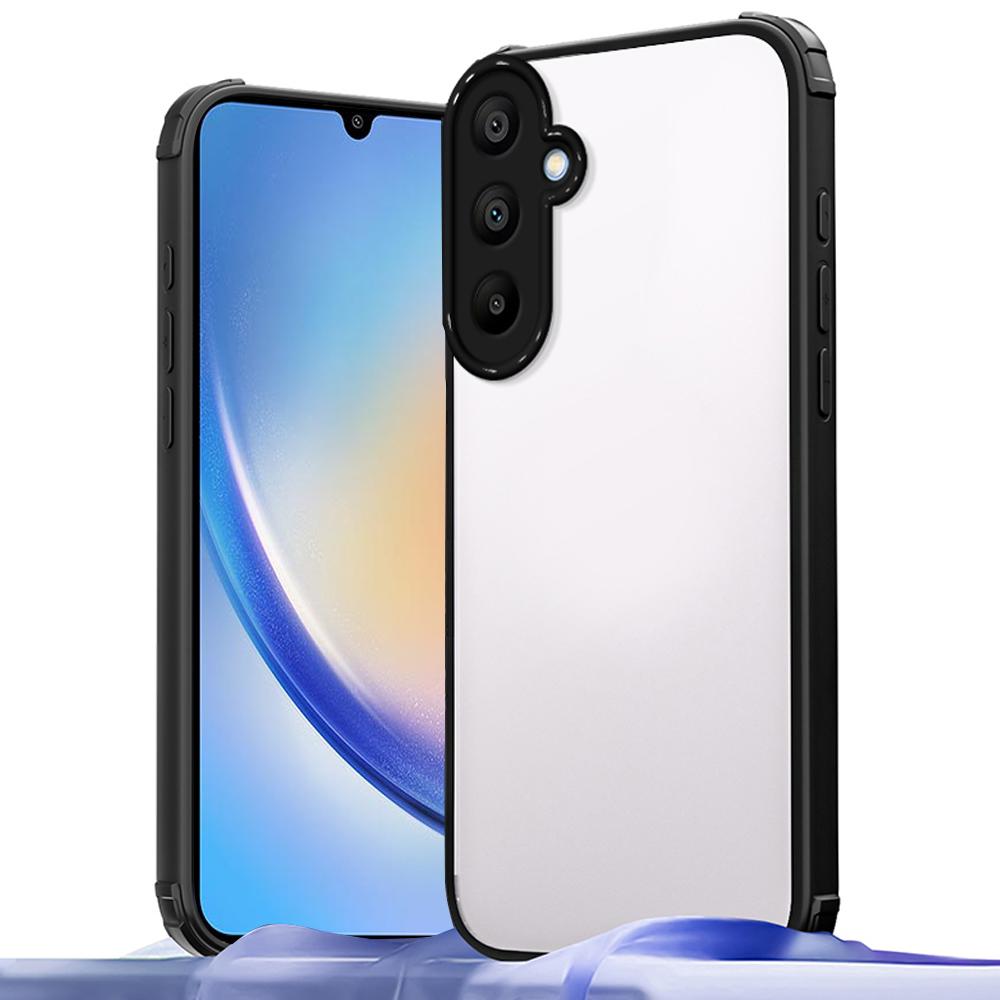 For Samsung Galaxy A34 5G Case Reinforced Corner Shockproof TPU + Acrylic Phone Cover
