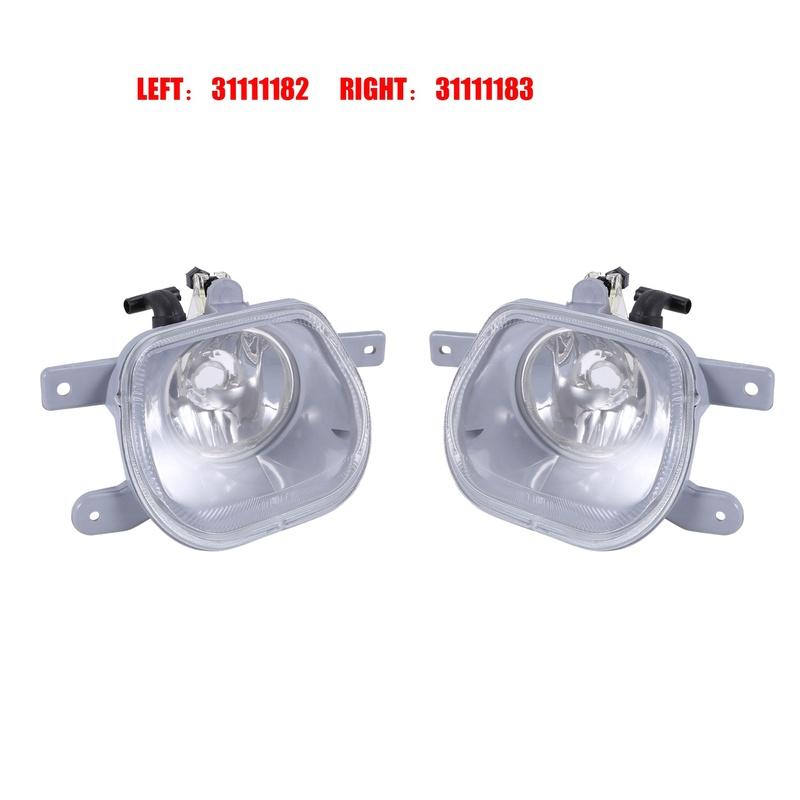 Car Fog Light Left Right Side Headlight Driving Lamp Fog Lights Foglights For VOLVO XC90 2002-2013 31111182 & 31111183-M53K
