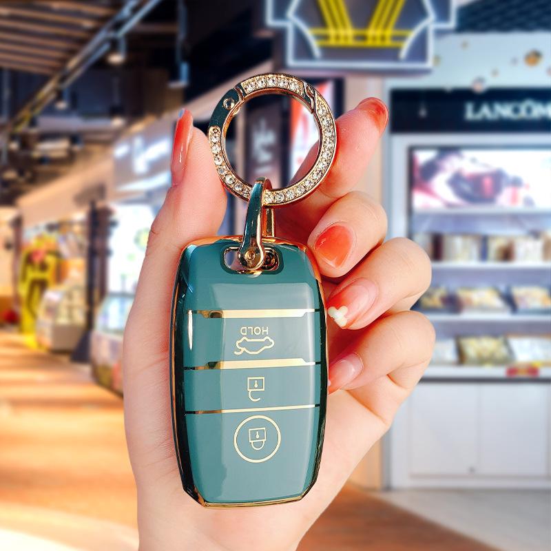 K3/K4/K5/KX3/KX5/Sportage/Sorento Yipao Key Case – Full Coverage Smart Car Key Shell