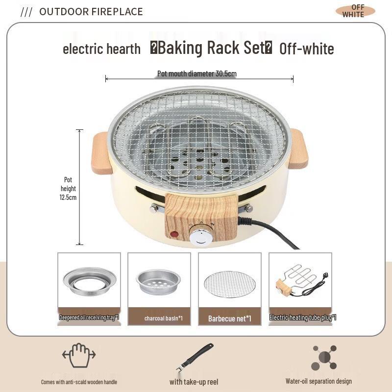 OEING Outdoor Dual-Fuel Tea Ceremony Stove Set