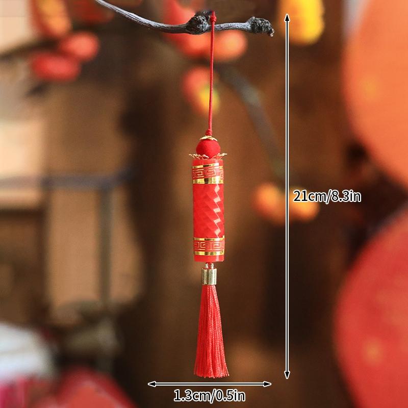 2025 Spring Festival Lantern Pendant Chinese New Year Ornaments Party Hanging Decor Bonsai Pendants Lunar New Year Decoration