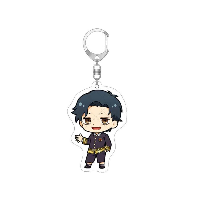 Spy×family Chain Key Acrylic Cartoon Loyor Anya Yor Figure Keychains Gifts