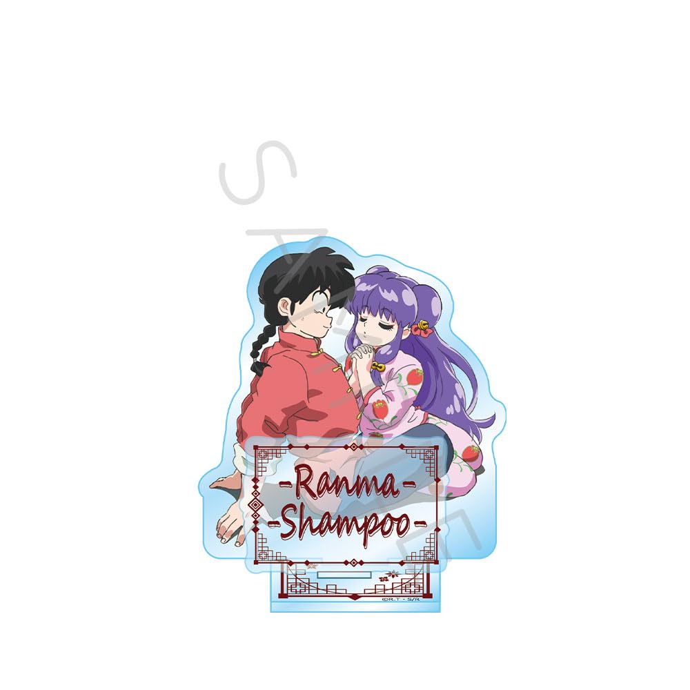 TV Anime "Ranma 1/2" [Ranma & Shampoo] Acrylic Stand L