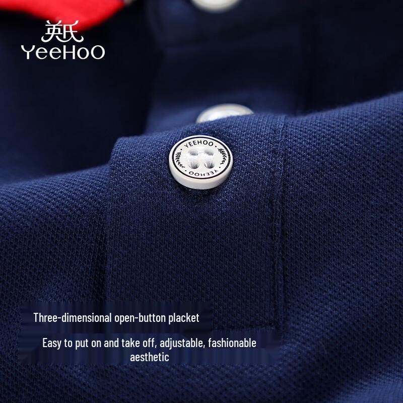 YEEHOO Boys' Cooling Antibacterial Polo T-Shirt