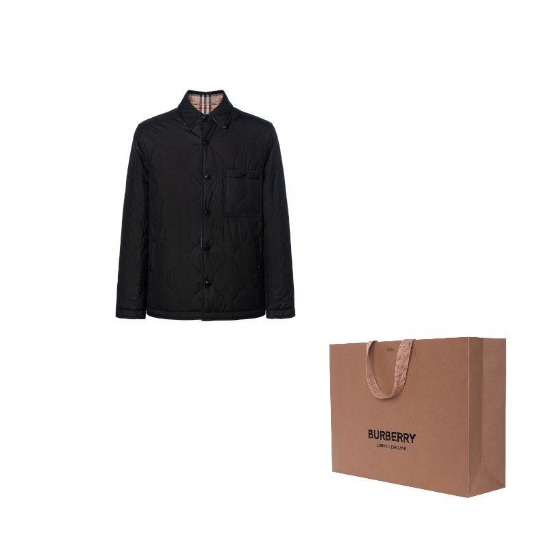 Burberry Reversible Vintage Check Thermoregulated Overshirt 80491391