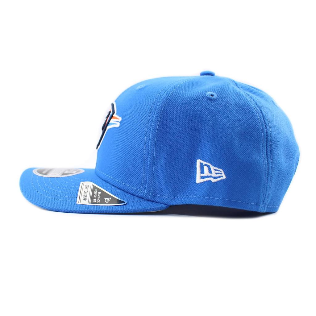 [New Era] Cap 9SEVENTY Stretch Snapback Oklahoma City Thunder NBA STRETCH SNAPBACK CAP BLUE OKLAHOMA CITY THUNDER Hat 970 [Used]