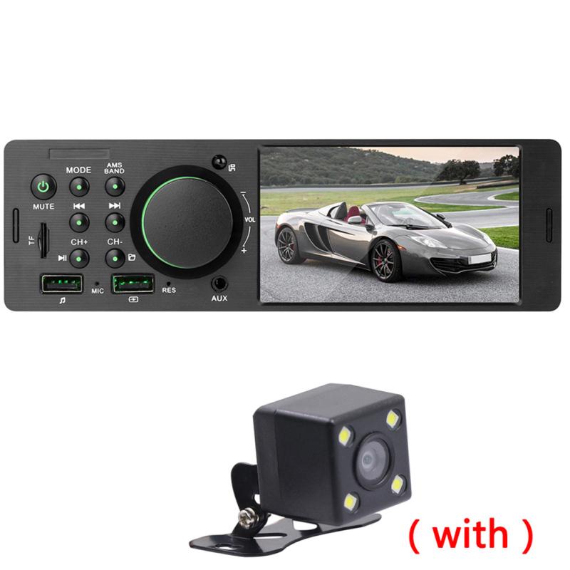 

12 В Универсальный 4,1-дюймовый двойной USB TFT автомобильный стерео MP5-плеер FM-радио Bluetooth 4,0 USB с камерой With camera