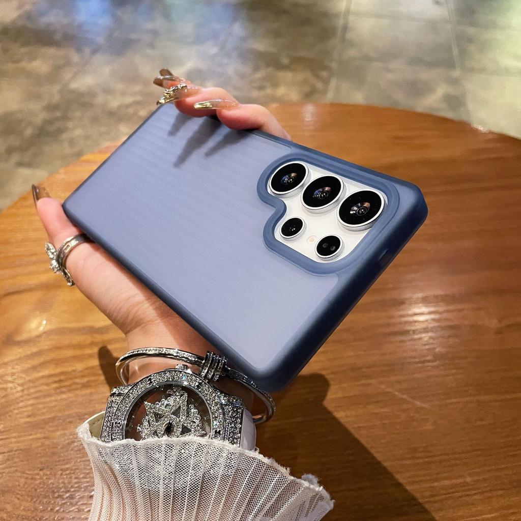 Grating corrugated for Samsung S11Ultra mobile phone case magnetic suction S11plus matte skin feel anti-drop protective cover