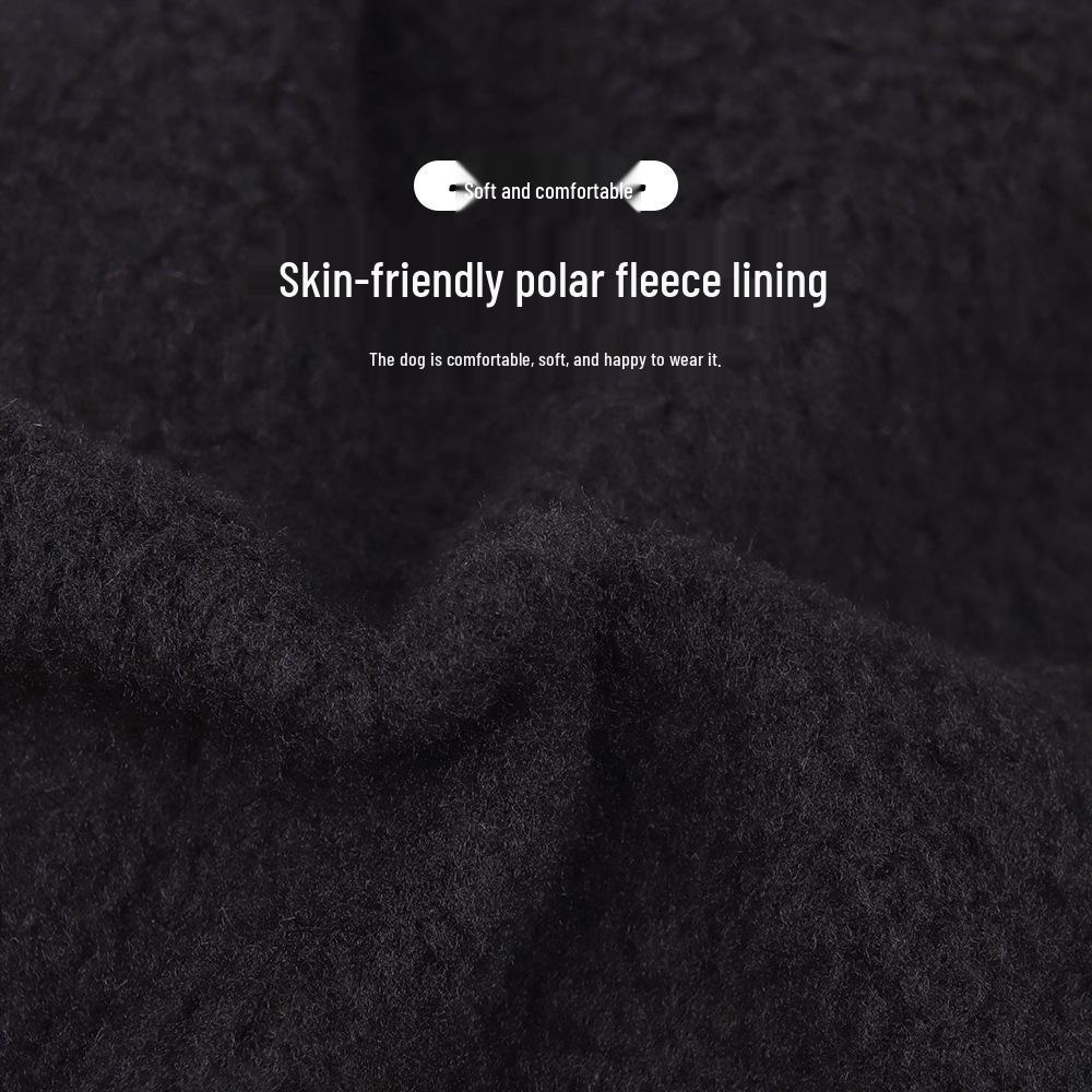 Dog-Friendly Warm Down Jacket, Thickened PP Cotton Filling, Back Opening, Easy On/Off.