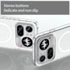 Non-slip Transparent Magnetic Case Fundas For Nothing Phone 4A Pro A069P 6.83 inches Soft TPU Frame Acrylic Shockproof Cover