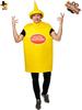 Halloween Mosterd & Ketchup Koppel Kostuum voor Volwassenen - Grappige Cosplay Outfit