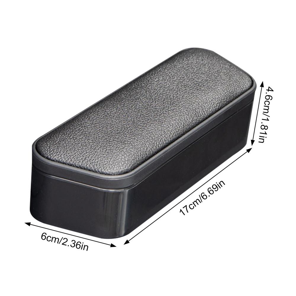 

Car Armrest Box Elbow Rest Pad Auto Elbow Support Storage Box Adhesive Installation Armrest Extender For SUVs Mini Cars Sedans чорний
