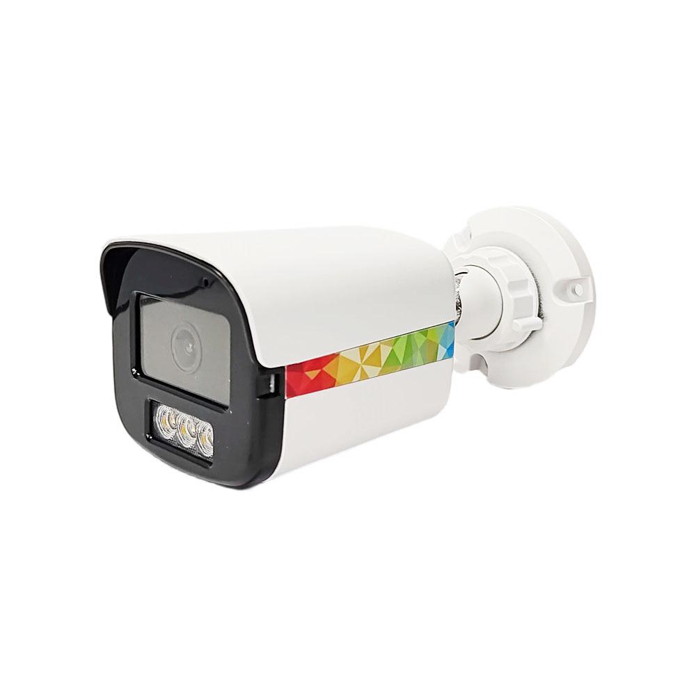 Waterproof Outdoor POE Network Camera with Audio, 4MP/5MP/8MP, Full Color, Dual Light