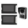 Video Intercom Doorbell Smart Dual Monitor Electronic Doorbell 16 Bells Night Vision Infrared