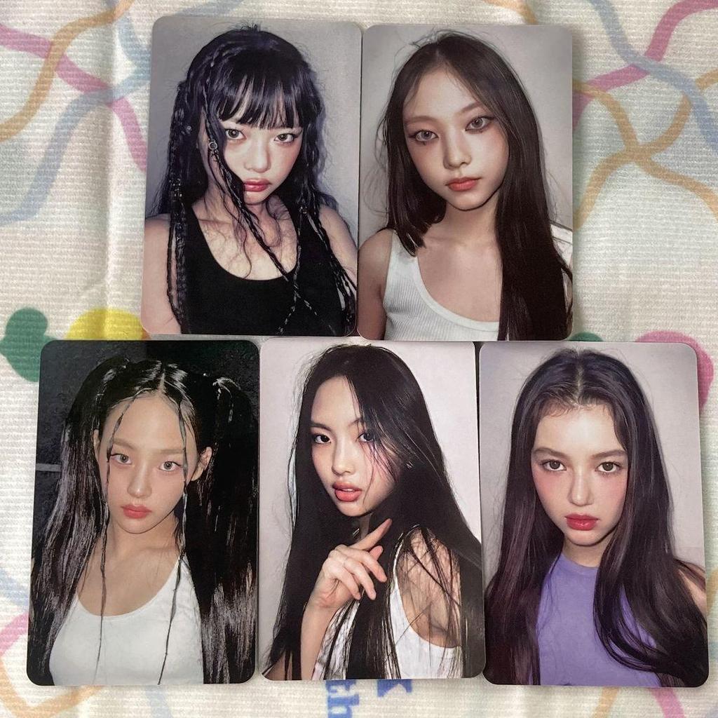 [USED] NewJeans OMG SBS Gayo Daejun Sanok Trading Cards 5 pieces