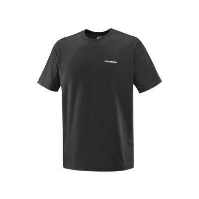 Logo Rx Sports Casual Pullover Crew Neck Short Sleeve Breathable T-Shirt Men T-Shirts Deep-Black C25272
