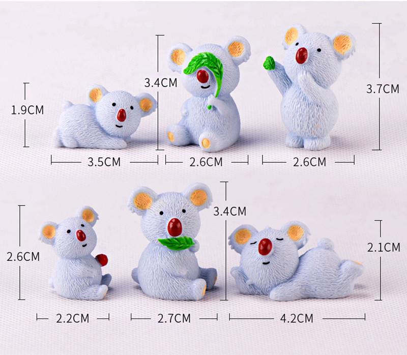 

4 - 20 шт. Мини-фигурки кроликов, светящиеся в темноте, украшение, сказочные кролики, миниатюрные фигурки, животные, садовые украшения, домашний декор своими руками
