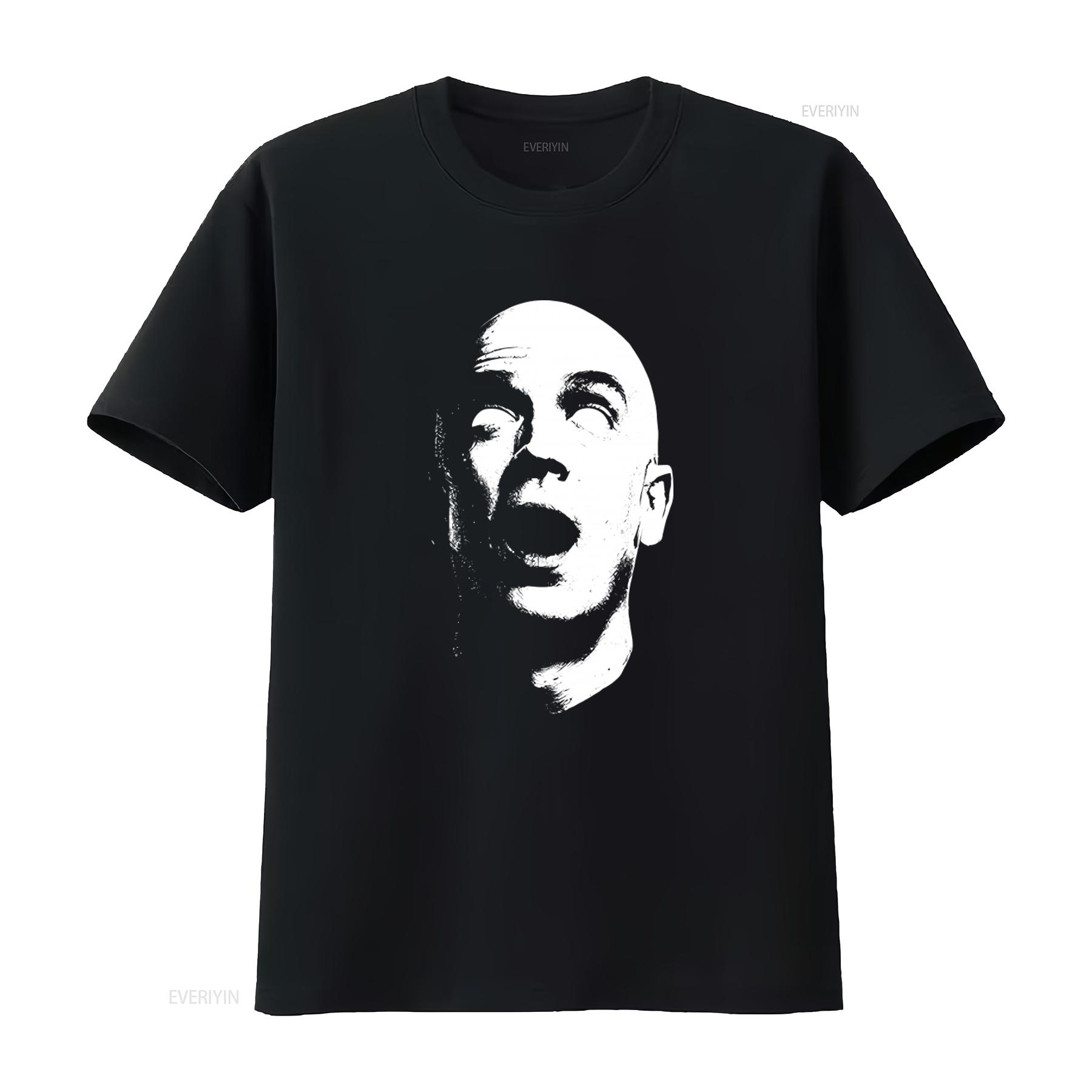 

DEVIN TOWNSEND Metal T Shirt for Men Unique Black and White Print Design vintage Washed streetwear Stylish fashion 4XL
