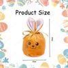 Ears Lucky Bag Easter Gift Bag Rabbit Smiling Face Hot Stamping Craft Wedding Candy Bag Wedding Candy Box Party