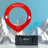 Portable AM FM Radio Receiver 1.9inch IPS Screen LSB USB Transistor Pocket Radios for Walking Hiking Camping