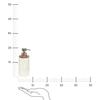 Côme Soap Dispenser Marble Effect Beige 7.1X7.1X19.3 Cm