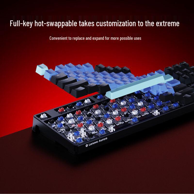 Lenovo GK10 87-Key Hot-Swappable Wired Mechanical Keyboard