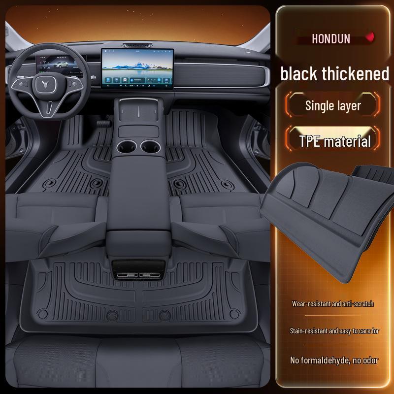 Voyah Zhiyin 2025 TPE Floor Mats - Complete Car Interior Modification Accessory Set