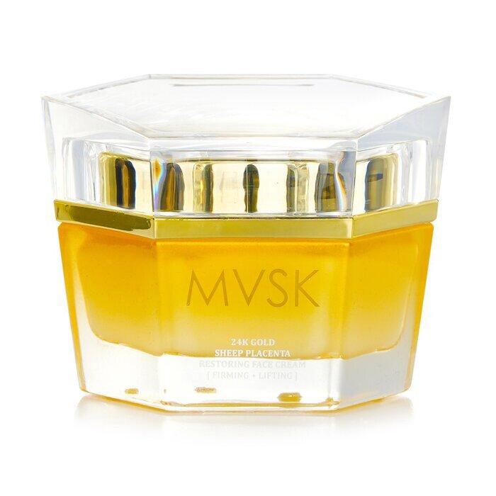 Mvsk 24K Gold Sheep Placenta Restoring Face Cream