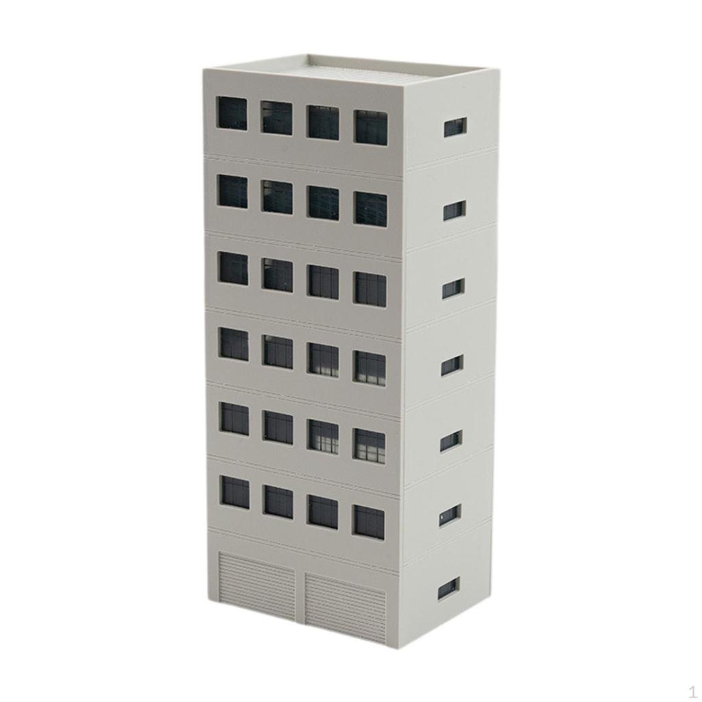 Model of Railway Buildings, Stage Layout, Realistic DIY, 1/150 Gauge for Diorama Landscape, Garden