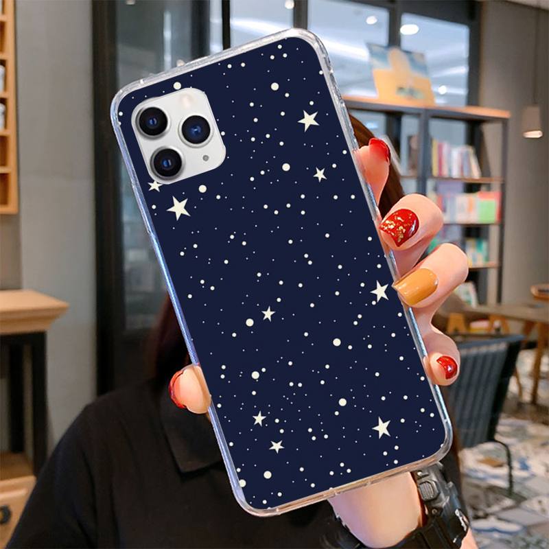 

Красочный чехол для телефона с градиентным звездным узором для iPhone 11 12 13 Mini Pro Max 8 7 6 6S Plus X 5 SE 2020 XR XS чехол 13 Pro Max