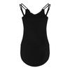 Women's Fashion Solid Colour Bikini Set Sexy Split Design with Bra Pads and No Steel Bra for Comfortable Swimwear