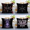 B-Bring Me the H-Horizon Pillow Case Sofa Short Plush Double-sided HD Printing Room Home Office Gift Cushion Cover