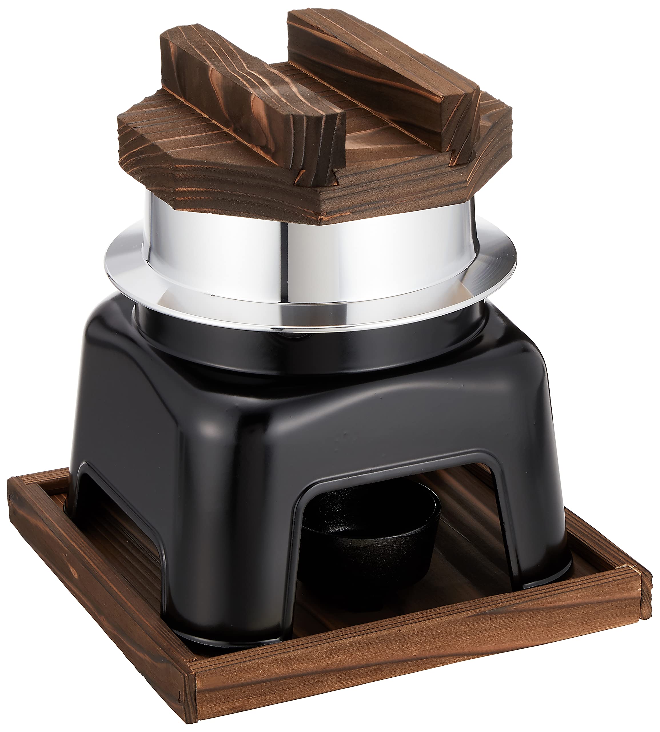 

Endo Shoji TKG Tabletop Rice Kamameshi Delicious and Easy Cooking of Rice and Stockpiled Width x Depth x Height 195 x 195 x 215 Fuel Inner Diameter x чёрный