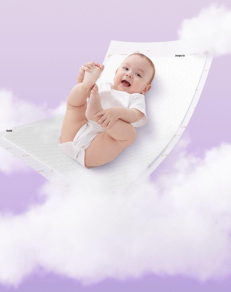 Encore Disposable Newborn Diaper Pad & Wipes Set