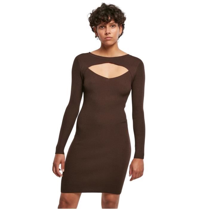Robe pull découpée femme Urban Classics